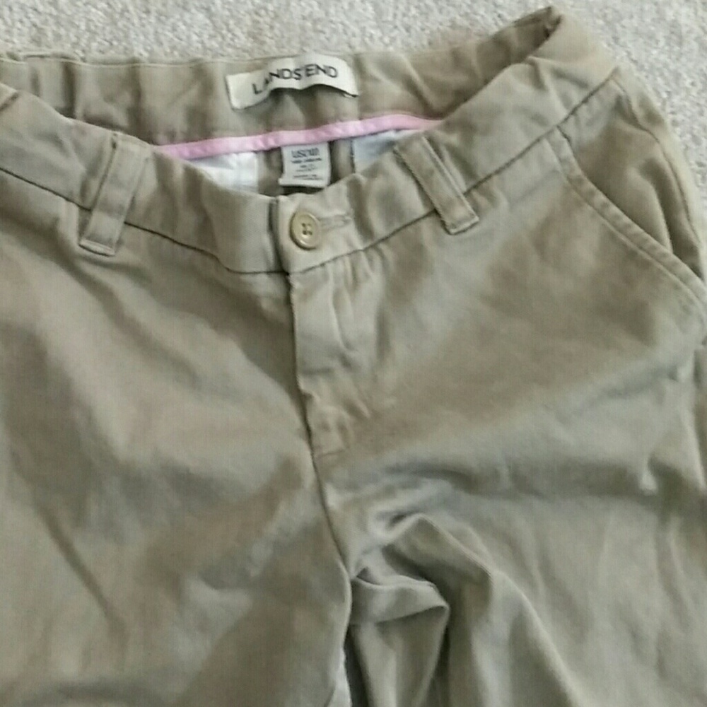 Lands end pants girls